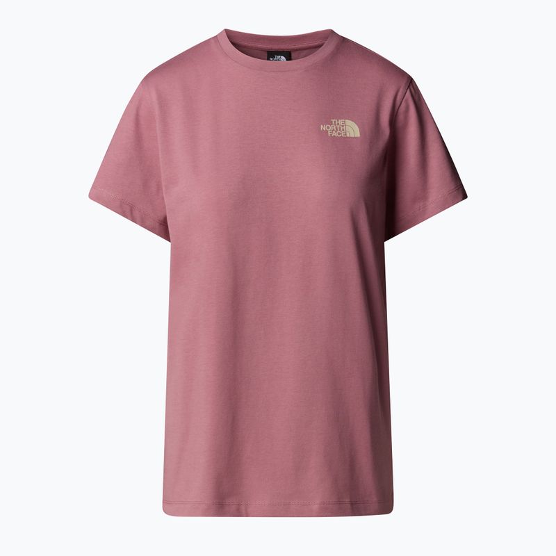 Women's T-shirt The North Face Box Nse Relaxed nostalgia rose/gravel 4