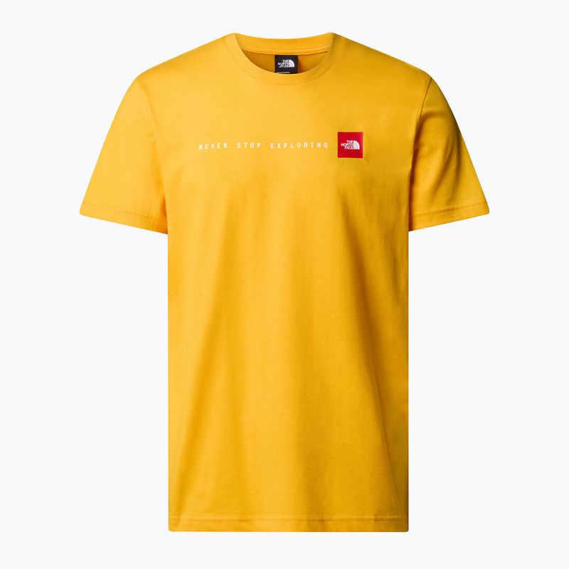 Men's T-shirt The North Face Never Stop Exploring Tee summit gold 4