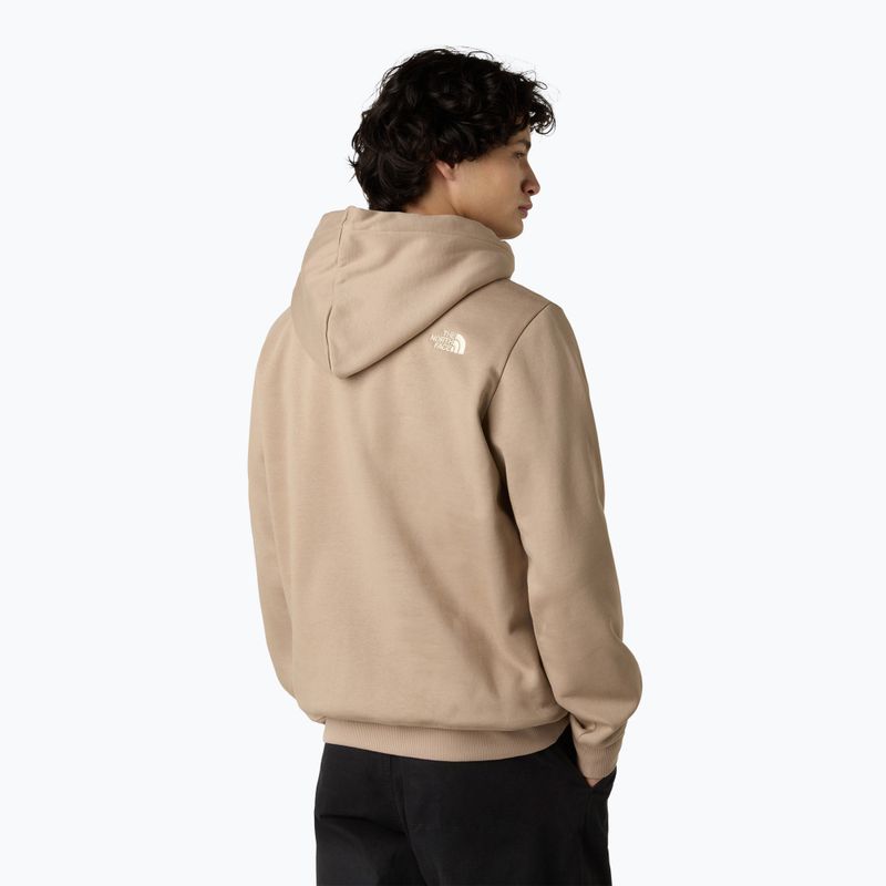 Men's sweatshirt The North Face Drew Peak Pullover Hoodie mushroom grey/gravel 3