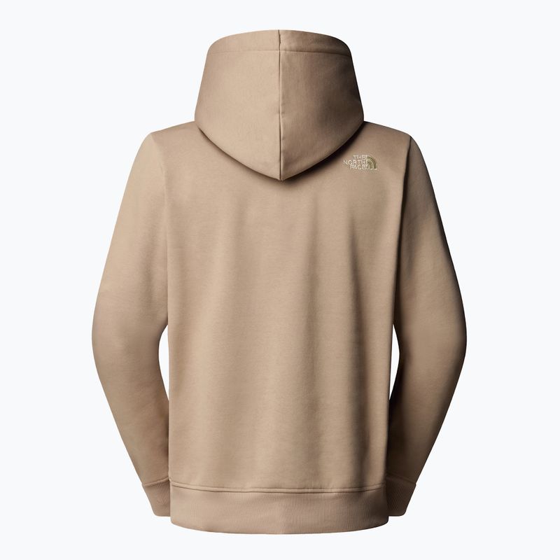 Men's sweatshirt The North Face Drew Peak Pullover Hoodie mushroom grey/gravel 5