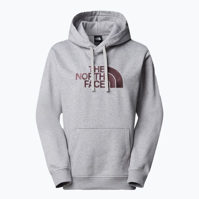 Women's sweatshirt The North Face Drew Peak Pullover Hoodie lightgreyheather/tawnyquartz 4