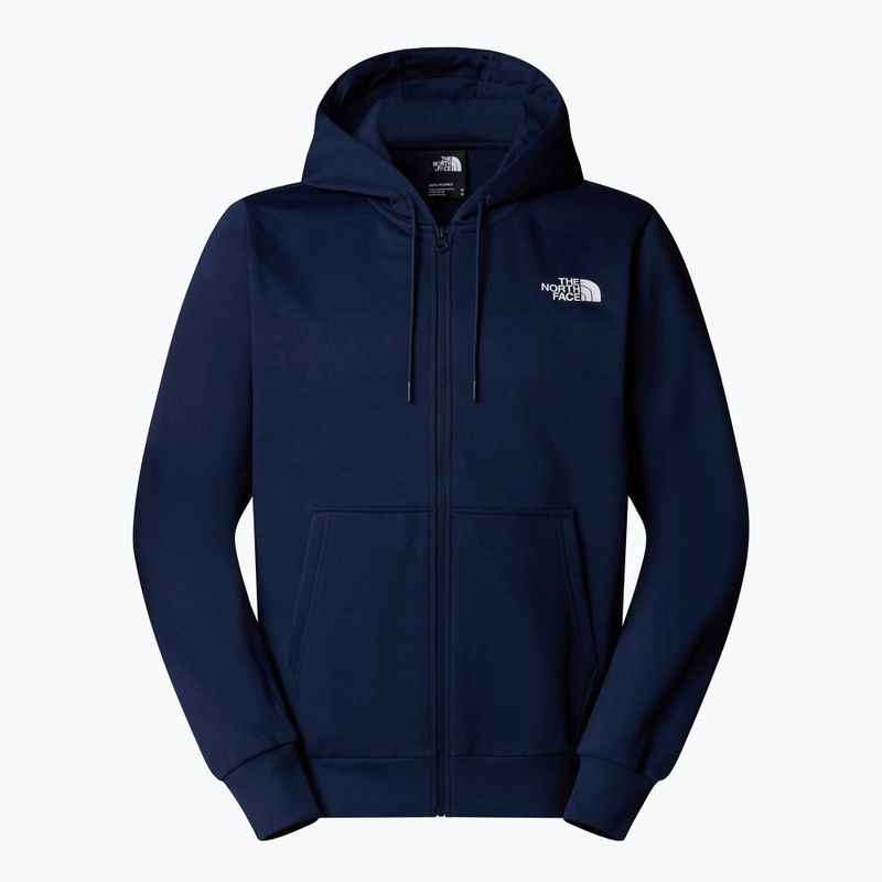 Men's sweatshirt The North Face Simple Dome Full Zip Hoodie summit navy 5