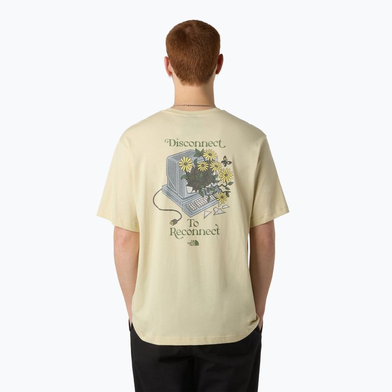 Men's T-shirt The North Face Connected Relaxed gravel 3