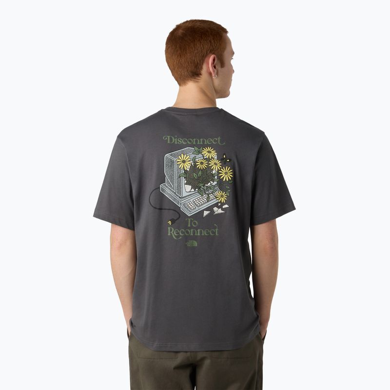 Men's T-shirt The North Face Connected Relaxed anthracite grey 3