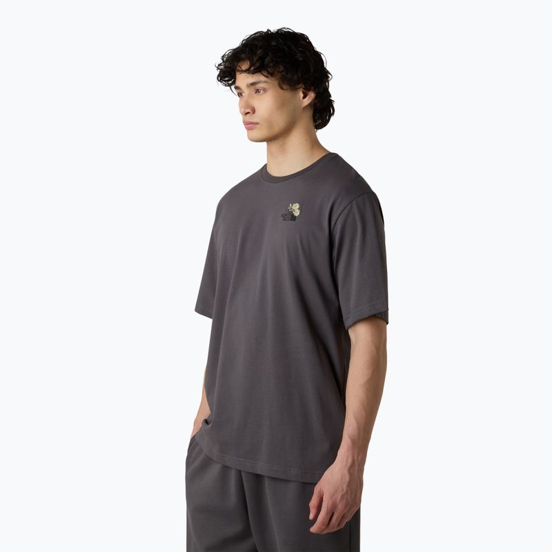 Men's T-shirt The North Face Flower Dome Relaxed Graphic anthracite grey