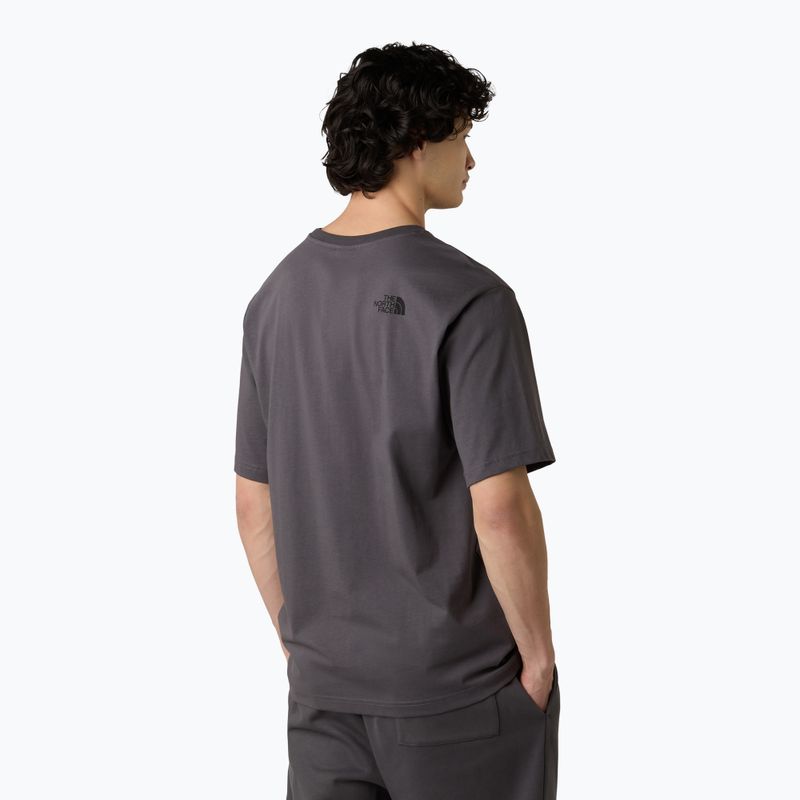 Men's T-shirt The North Face Flower Dome Relaxed Graphic anthracite grey 3
