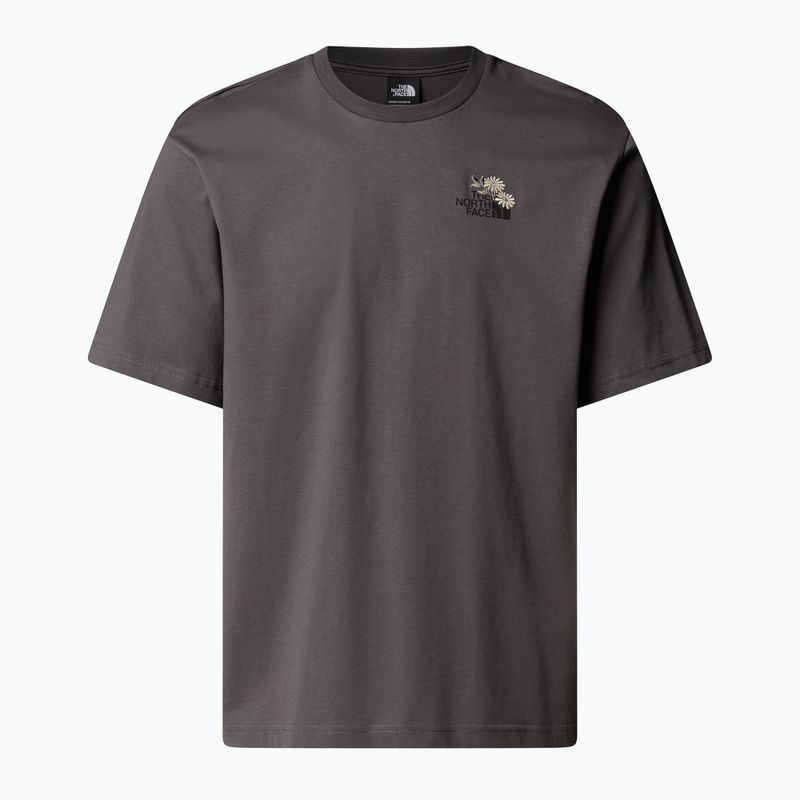 Men's T-shirt The North Face Flower Dome Relaxed Graphic anthracite grey 4