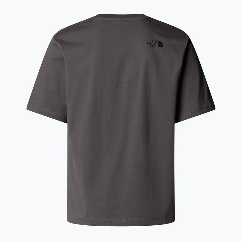 Men's T-shirt The North Face Flower Dome Relaxed Graphic anthracite grey 5