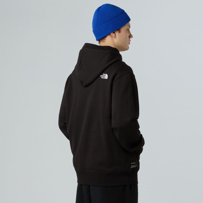 Men's sweatshirt The North Face Icon Relaxed Hooded black 3