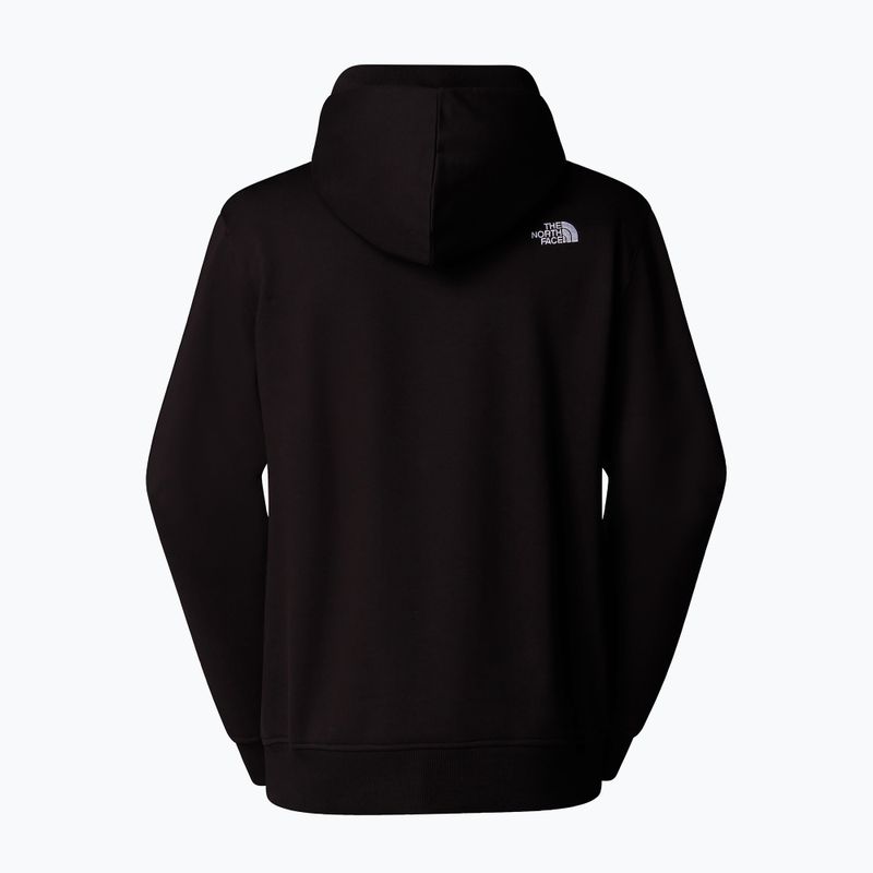 Men's sweatshirt The North Face Icon Relaxed Hooded black 5