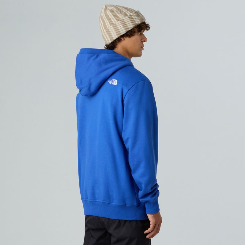 Men's sweatshirt The North Face Icon Relaxed Hooded blue 3