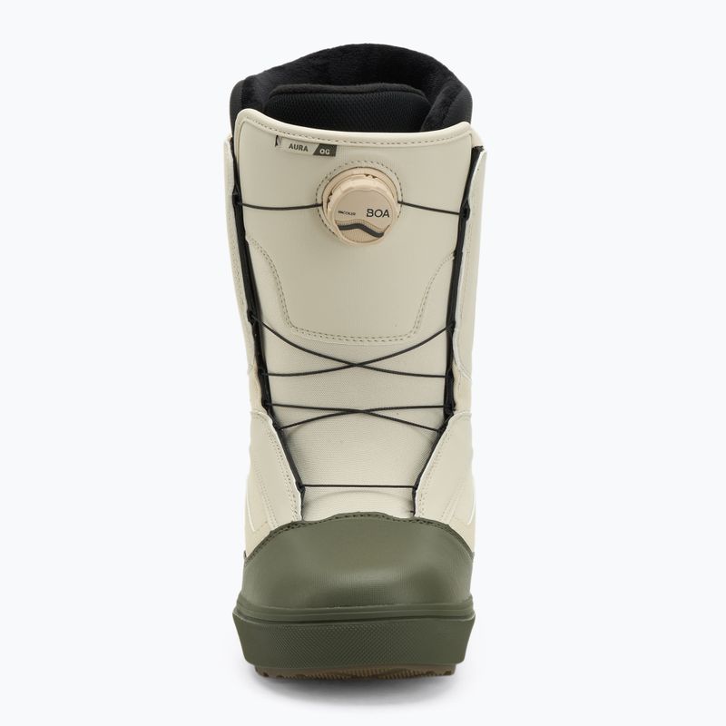 Men's snowboard boots Vans Aura OG grape leaf/oatmeal 3