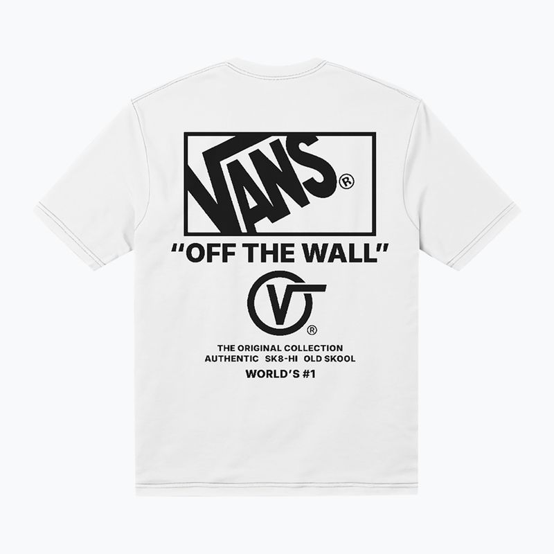 Men's T-shirt Vans Stacked Hi Tee white 5