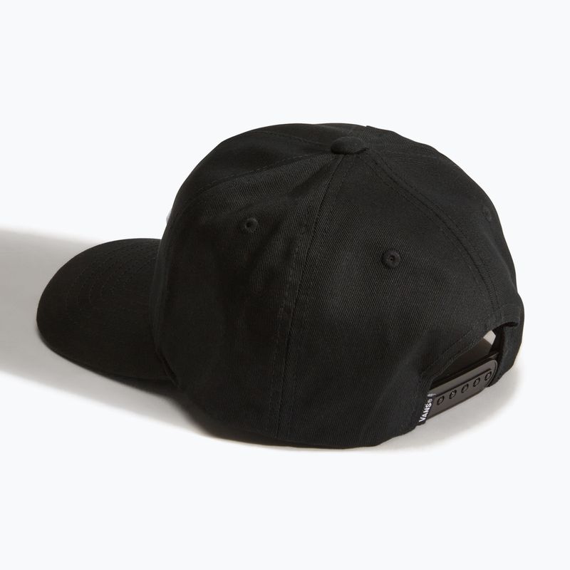 Children's baseball cap Vans Drop V Logo Snapback black 2
