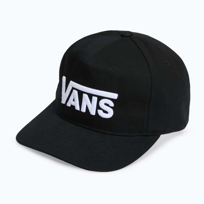Baseball cap Vans Drop V Logo Snapback black