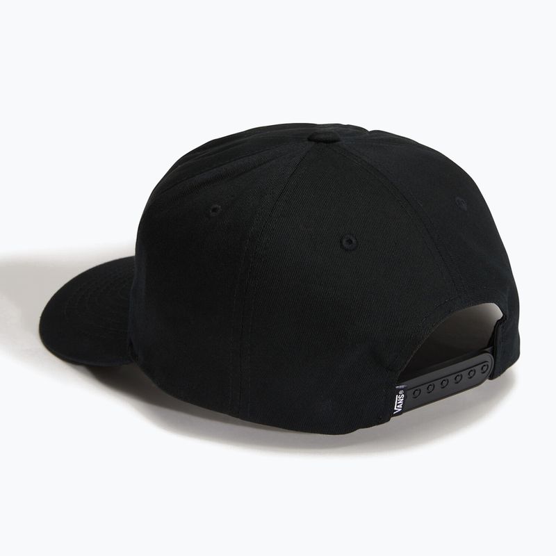 Baseball cap Vans Drop V Logo Snapback black 2