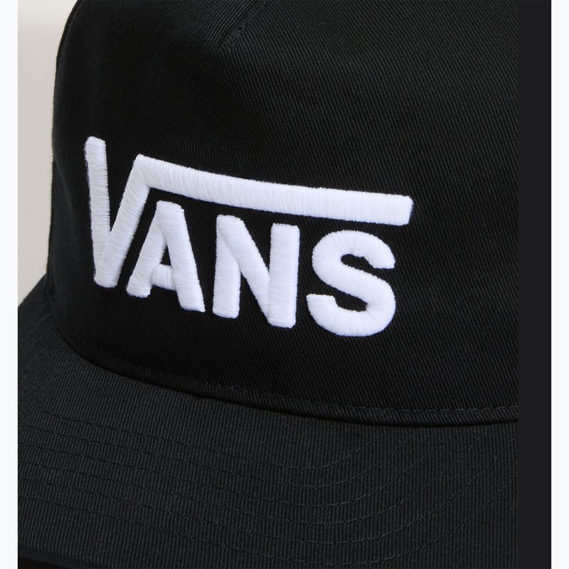 Baseball cap Vans Drop V Logo Snapback black 3