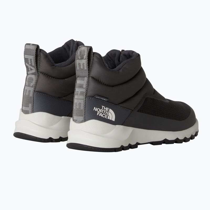Women's snow boots The North Face Thermoball Progressive Zip II Wp anthracite grey/white ash 3