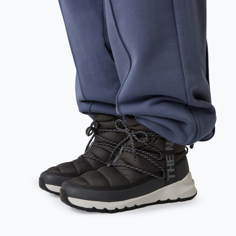Women's snow boots The North Face Thermoball Lace Up WP anthracite grey/white ash 6