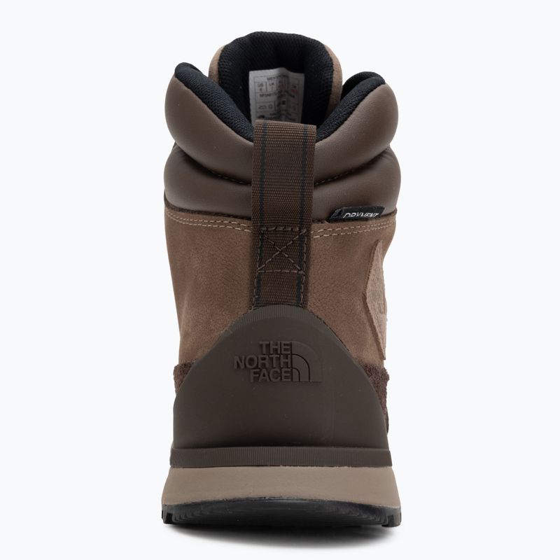 Men's shoes The North Face Back To Berkeley IV Leather WP demitasse brown/garnet 6