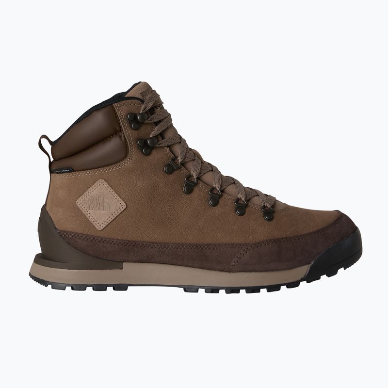 Men's shoes The North Face Back To Berkeley IV Leather WP demitasse brown/garnet 8