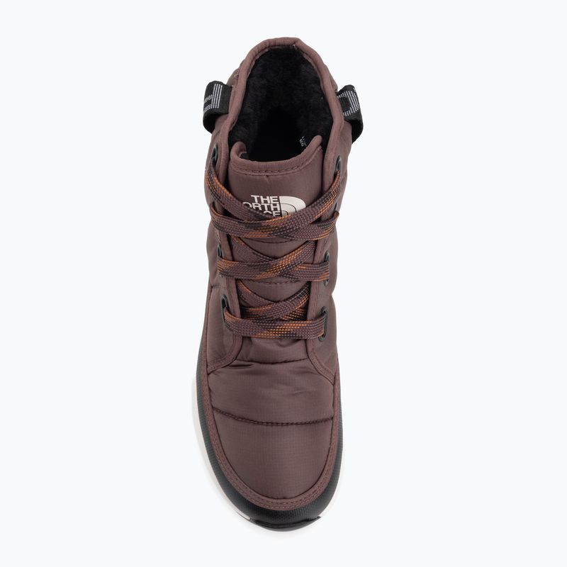 Women's snow boots The North Face Thermoball Lace Up Luxe Wp tawny quartz/burnt umber 5