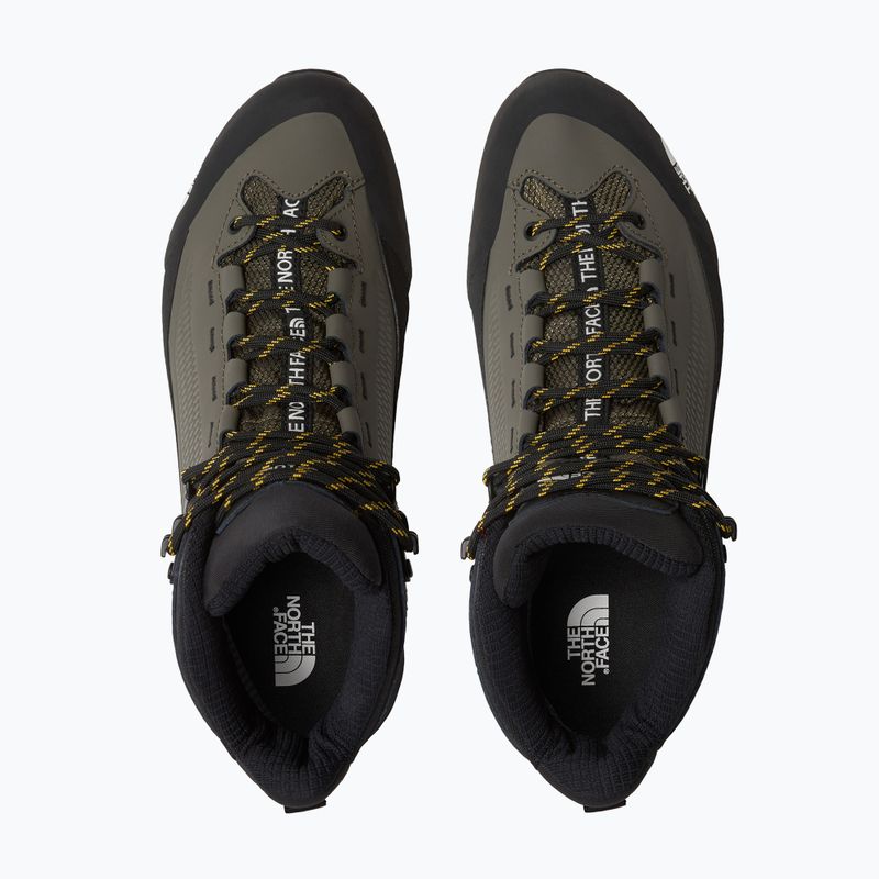 Men's approach shoes The North Face Verto Alpine Mid Gore-Tex new taupe green/summit go 11