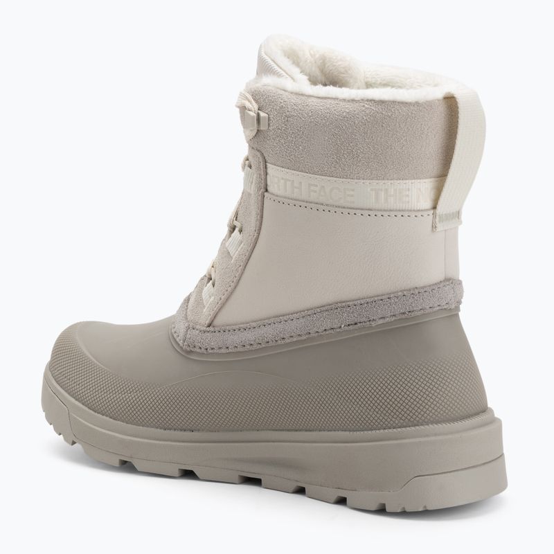 Women's trekking boots The North Face Shellista V Shorty WP white dune/soapstone 3