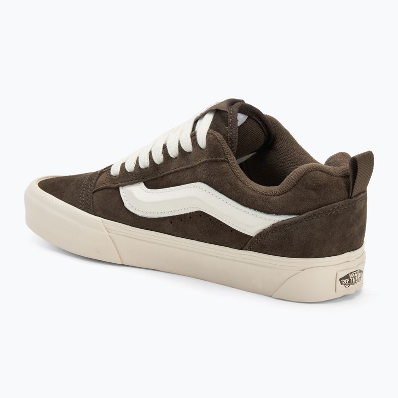 Vans Knu Skool pig suede coal brown shoes 3