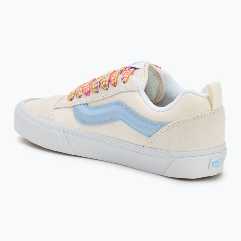 Vans Knu Skool oversized lace white/blue shoes 3