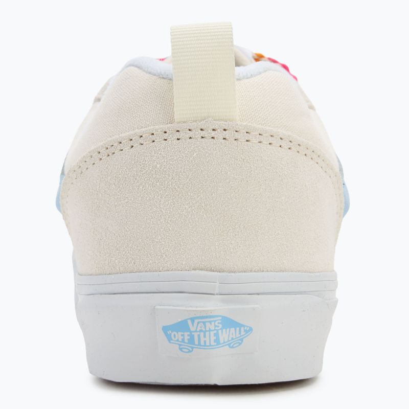 Vans Knu Skool oversized lace white/blue shoes 6