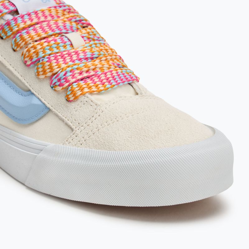 Vans Knu Skool oversized lace white/blue shoes 7