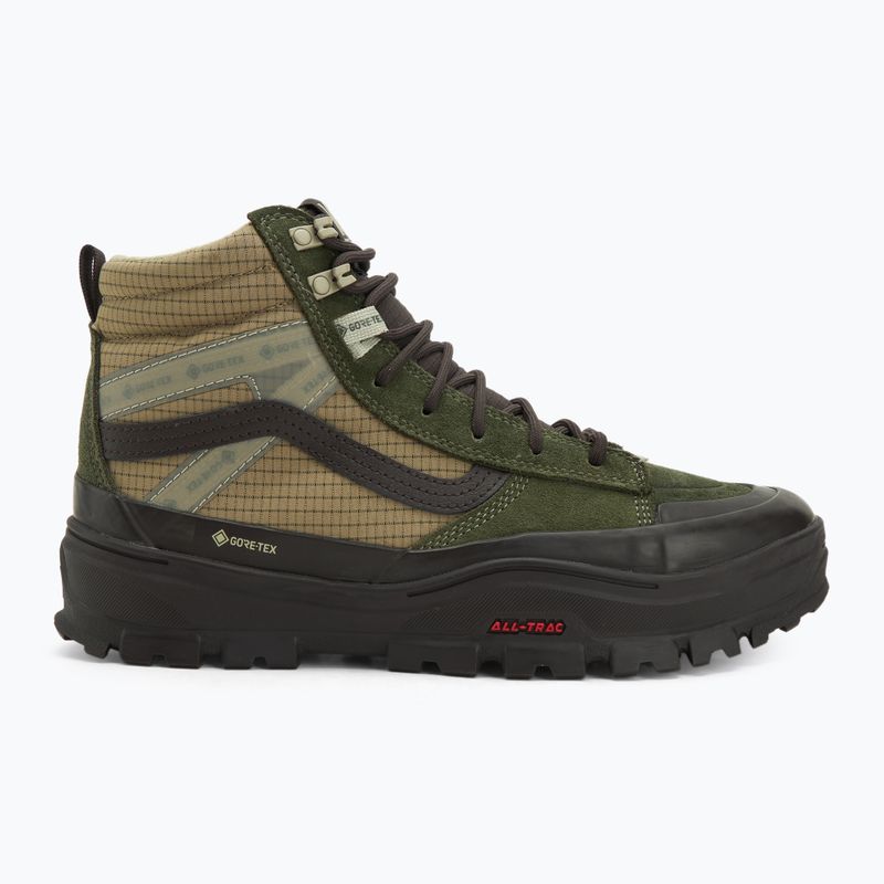 Vans MTE Sk8-Hi Gore-Tex Insulated dark green/dark brown shoes 2