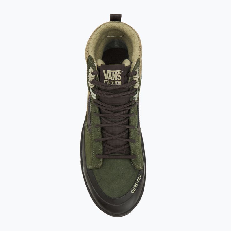 Vans MTE Sk8-Hi Gore-Tex Insulated dark green/dark brown shoes 5