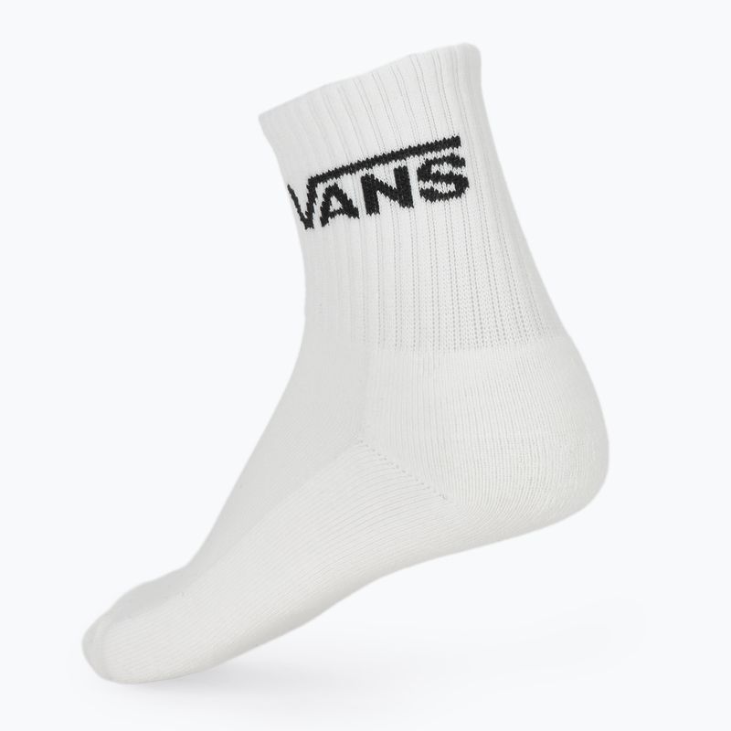 Vans Classic Half Crew socks 3 pairs white 2