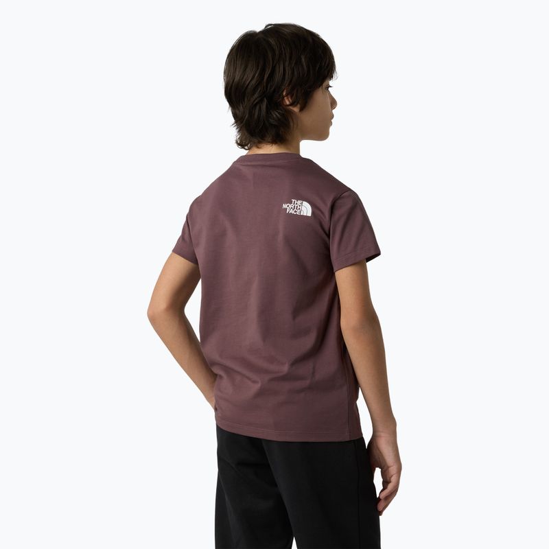 Chilren's T-shirt The North Face Simple Dome tawny quartz 5