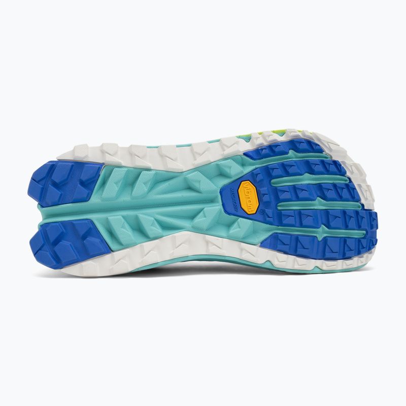 Men's Altra Olympus 6 blue/lime running shoes 4