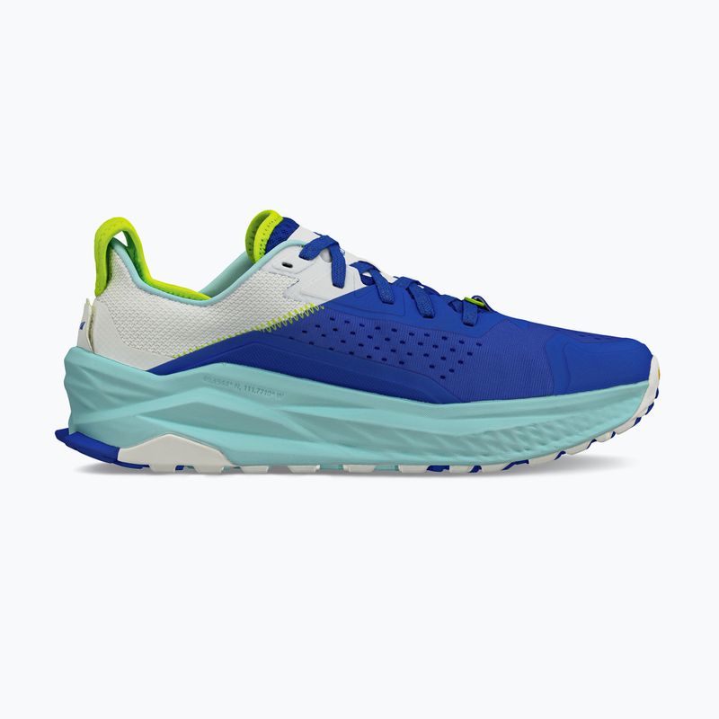 Men's Altra Olympus 6 blue/lime running shoes