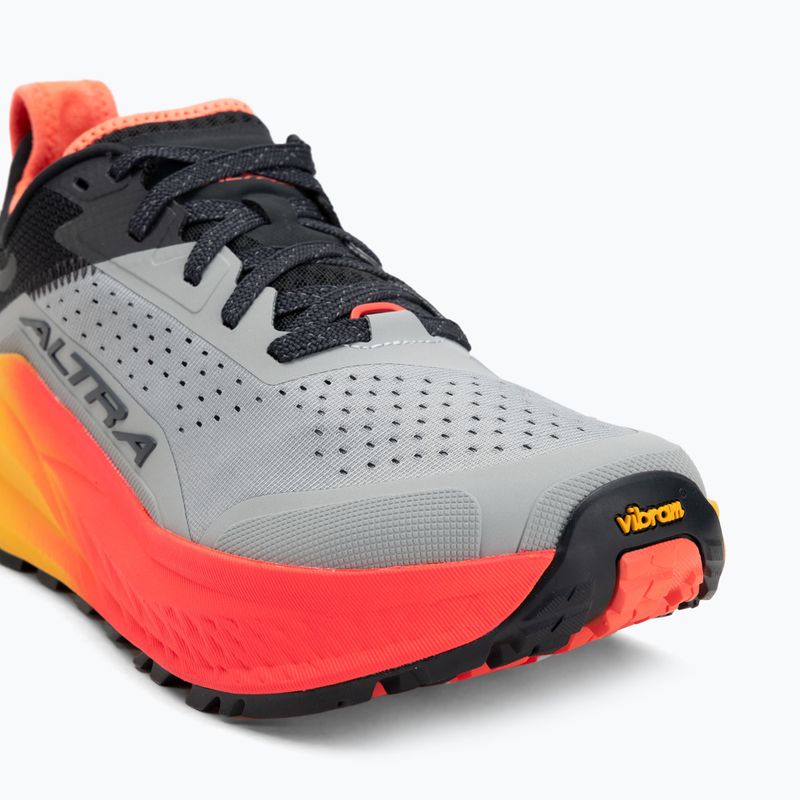 Men's Altra Olympus 6 running shoes gray/red 7