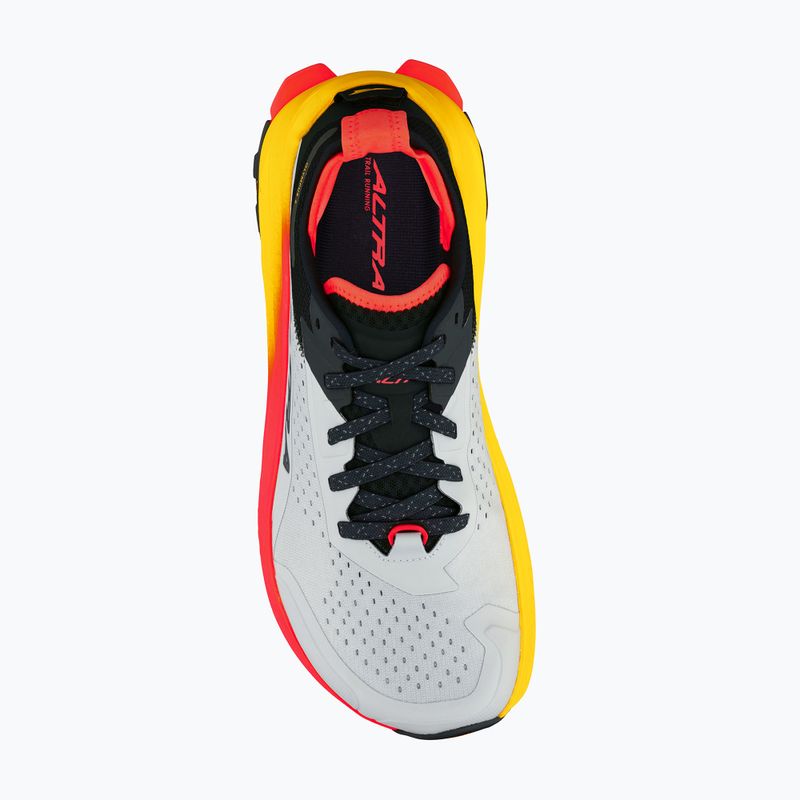 Men's Altra Olympus 6 running shoes gray/red 5