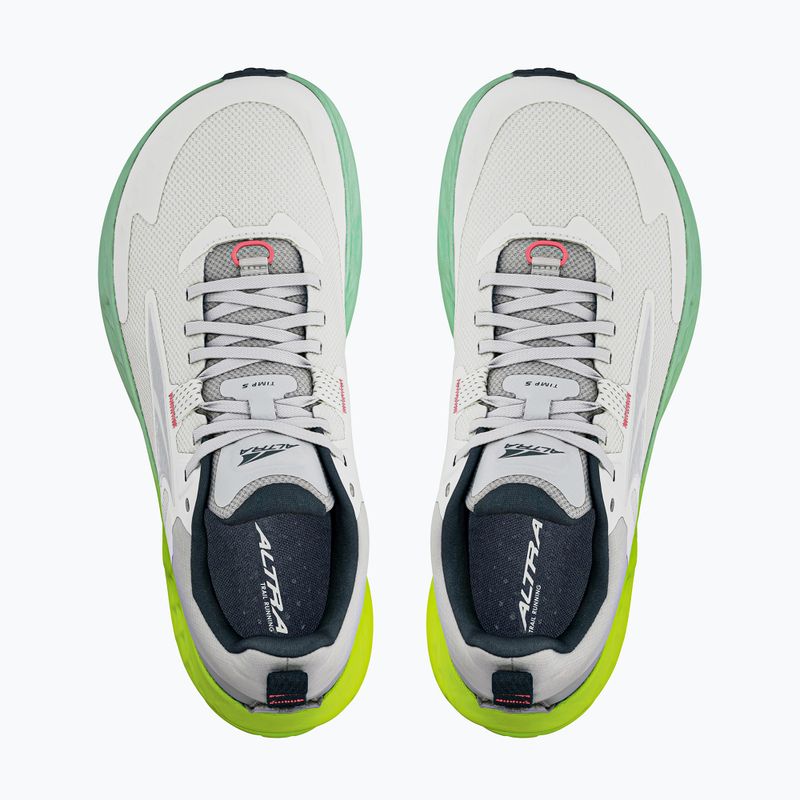 Women's running shoes Altra Timp 5 gray/lime 4