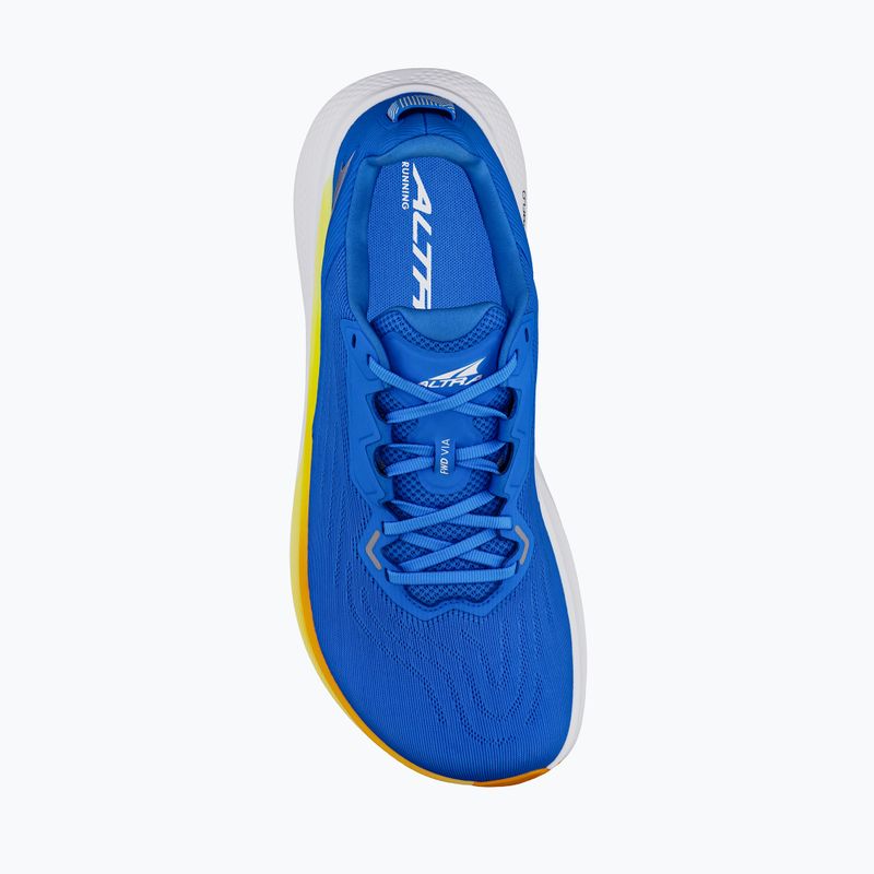 Men's Altra FWD VIA blue/yellow running shoes 5