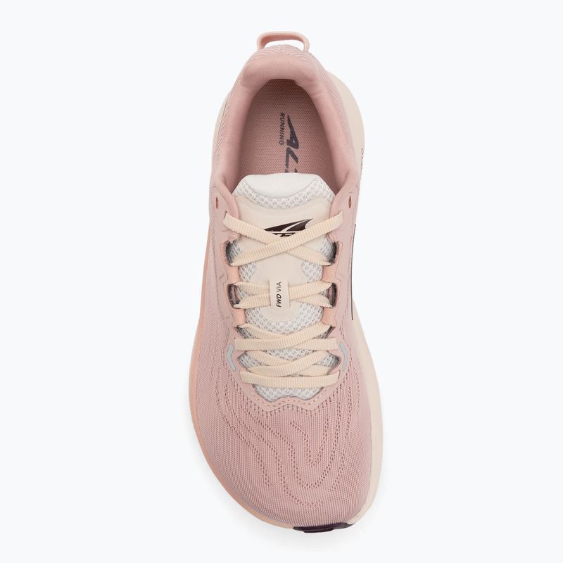 Women's running shoes Altra FWD VIA dusty pink 5
