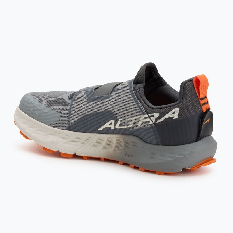 Men's Altra Timp 5 BOA running shoes gray/orange 3