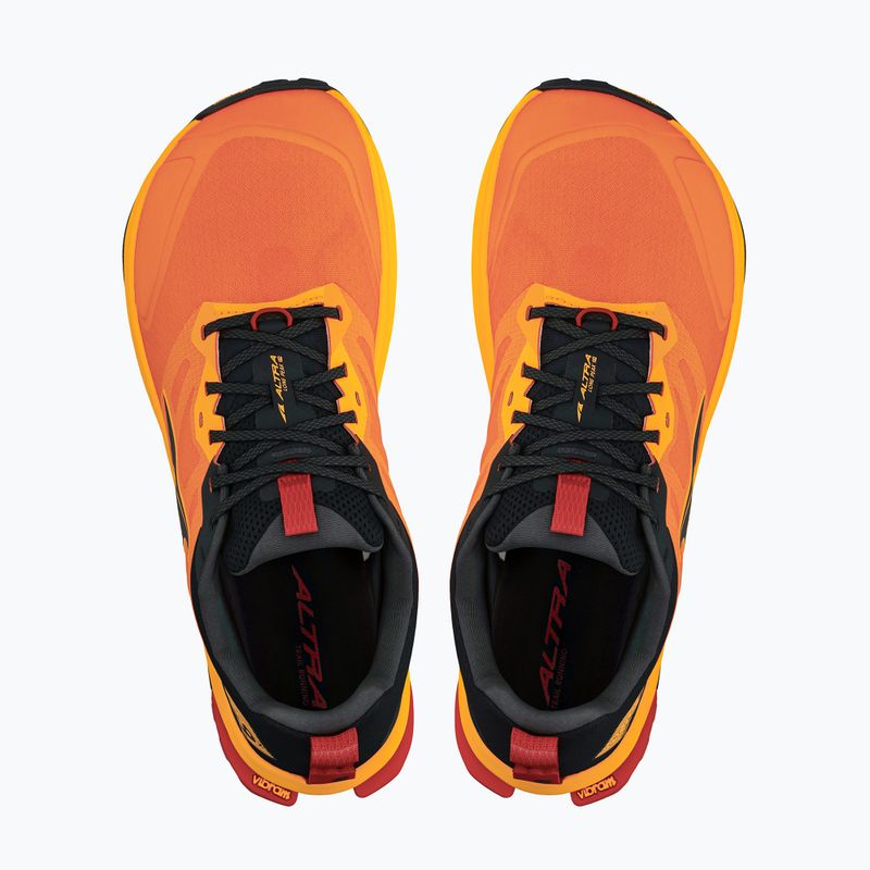 Men's Altra Lone Peak 9+ running shoes orange/black 4