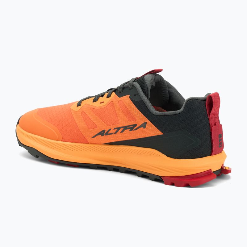 Men's Altra Lone Peak 9+ running shoes orange/black 3