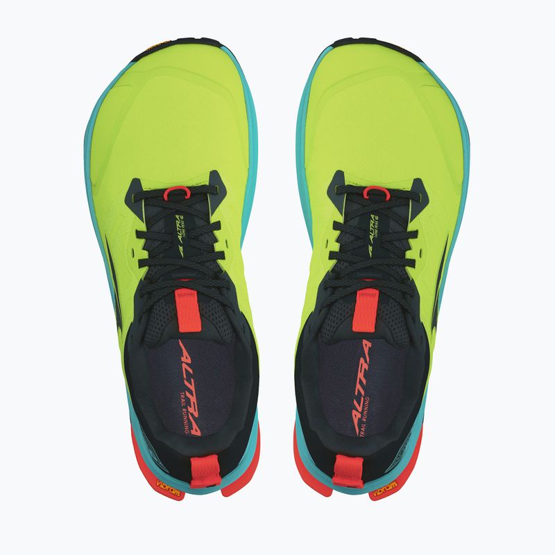 Men's Altra Lone Peak 9+ running shoes lime 4