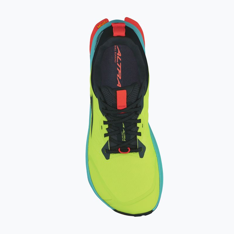 Men's Altra Lone Peak 9+ running shoes lime 5