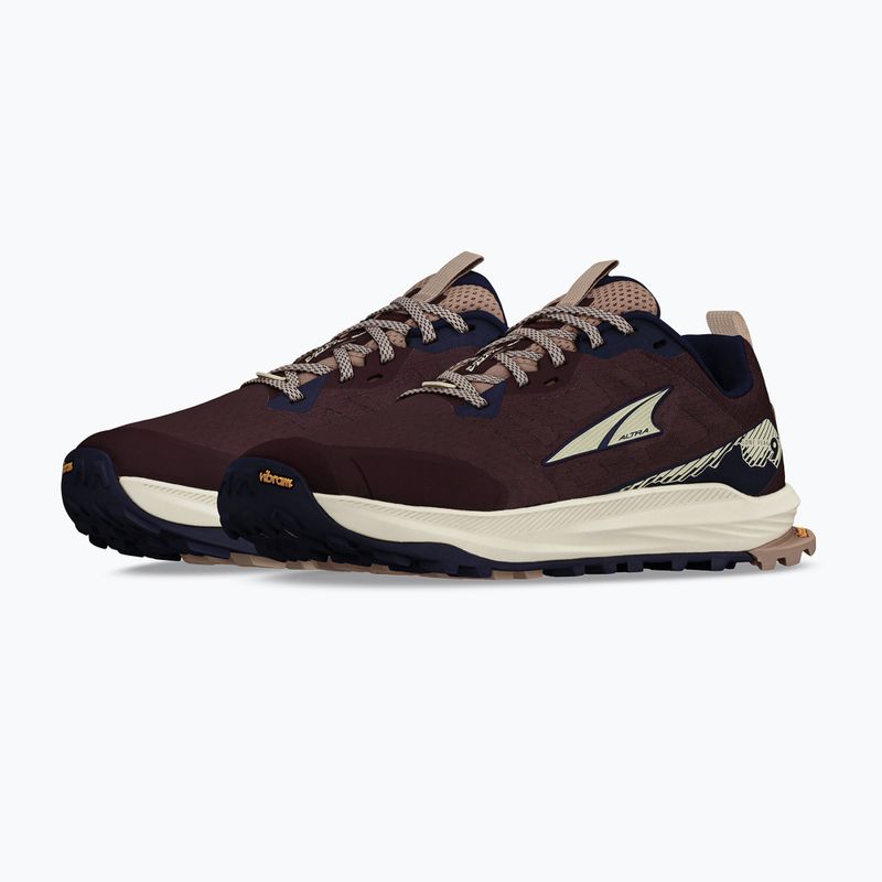 Altra Lone Peak 9+ women's running shoes maroon 3