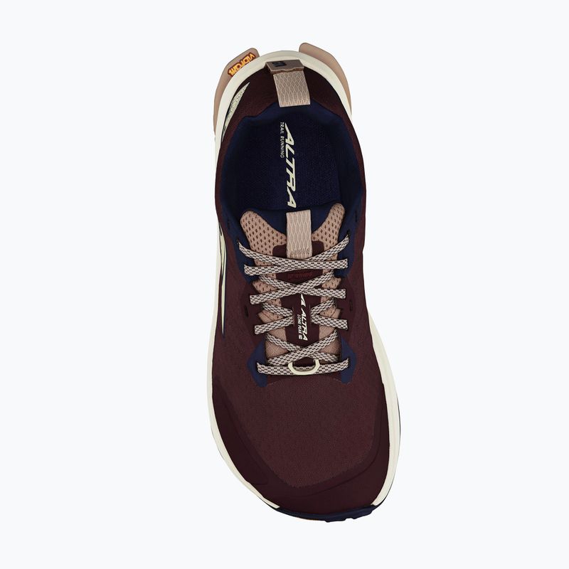 Altra Lone Peak 9+ women's running shoes maroon 5